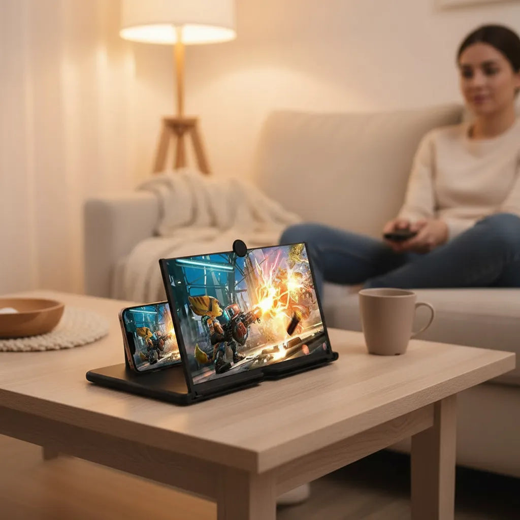 Focus Pro 14'' Pulgadas Super Hd Pantalla Amplificadora Celular